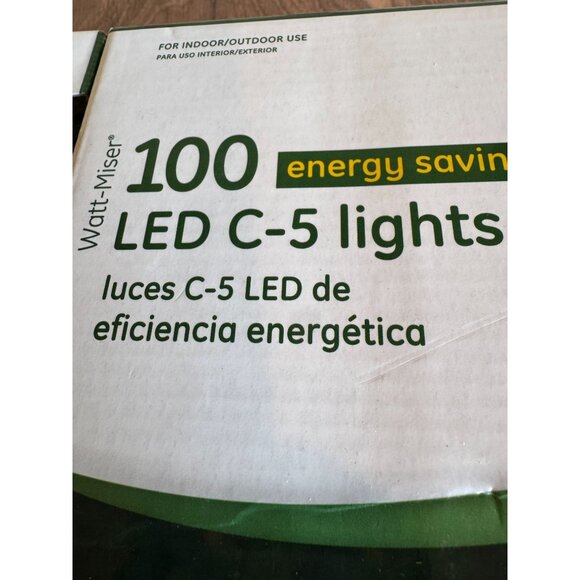 ✨ 2 Boxes of GE LED C-5 Multicolor Lights – 100 Count Each! ✨ - Picture 4 of 6